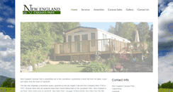 Desktop Screenshot of newenglandcaravanpark.co.uk